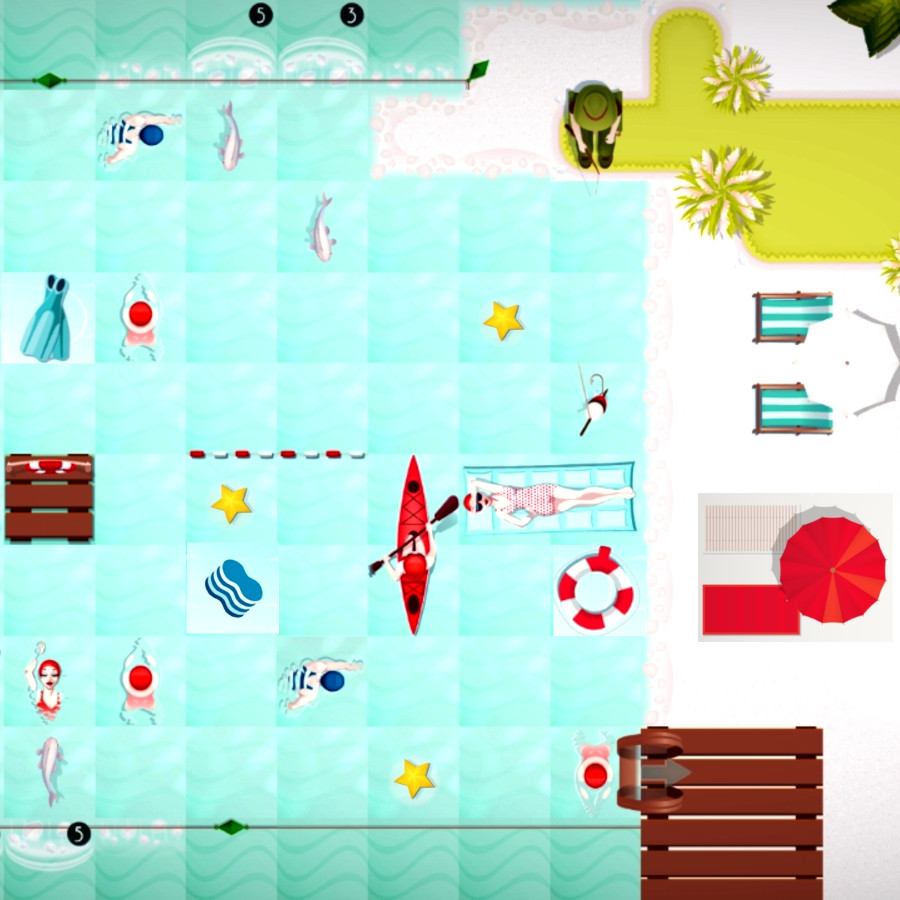Application swim out