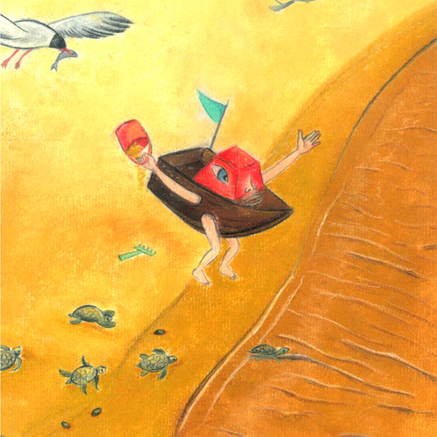 illustration un drole de ptit bateau
