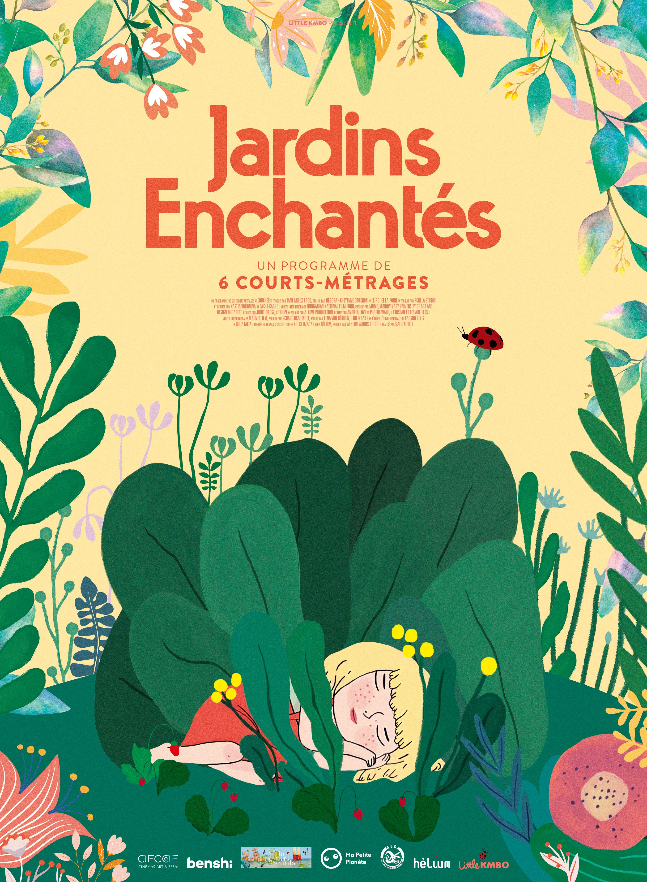 affiche film jardins enchantés