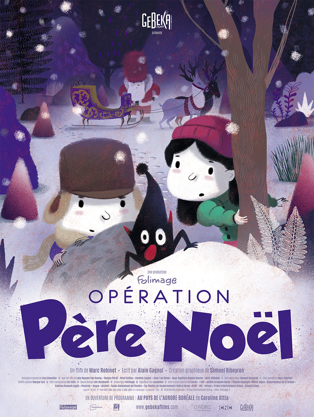 affiche film operation pere noel