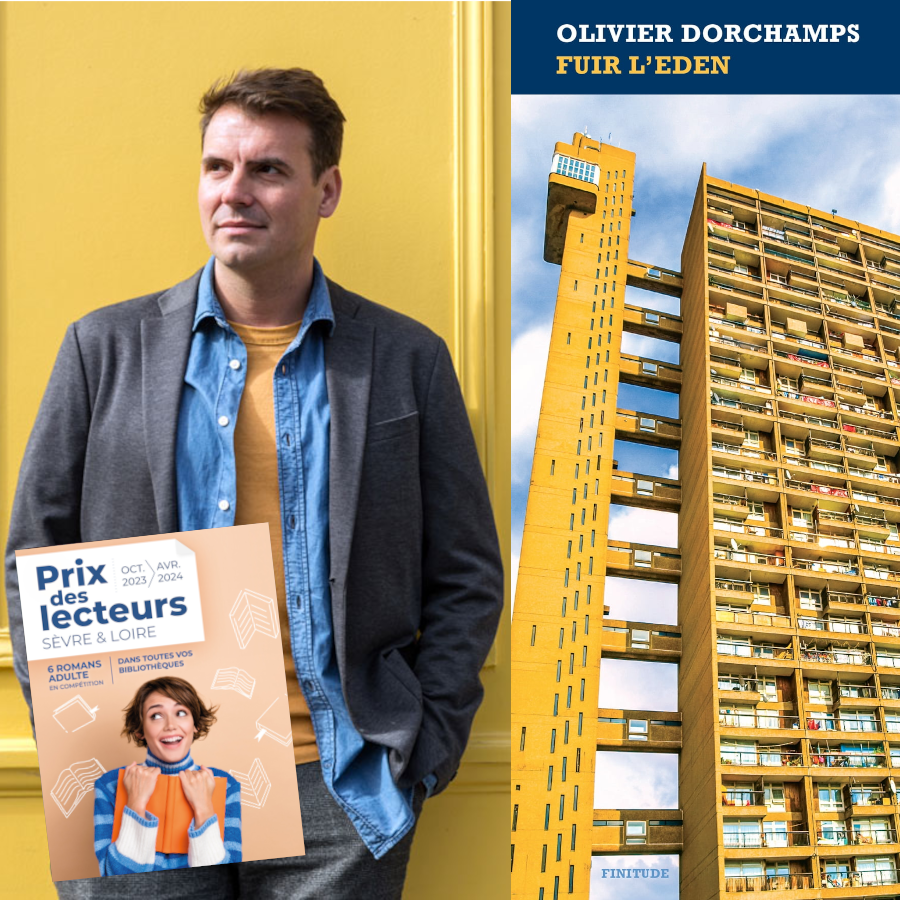 Olivier Dorchamps "Fuir l'Eden" Prix-des lecteurs CCSL
