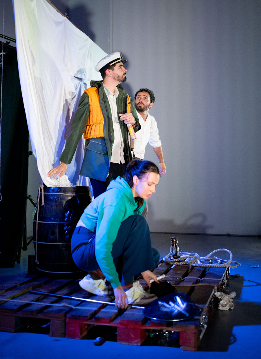 Spectacle les naufragés par la Cie LA pioche