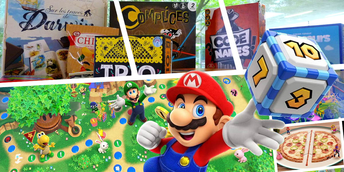 Mario party et jeux de société