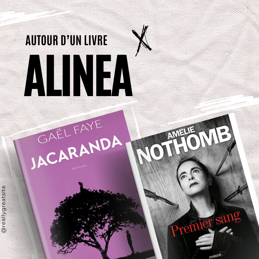 Alinea autour d'un livre