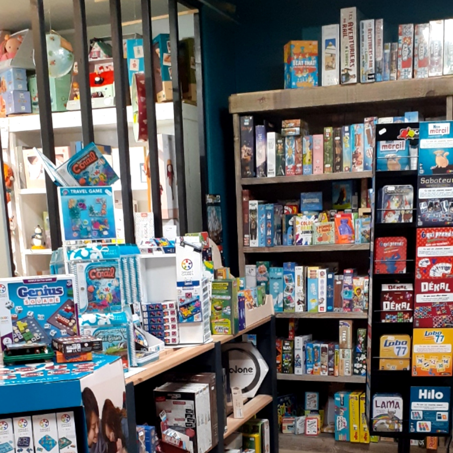 Boutique la dame de coeur sélection de jeux de société