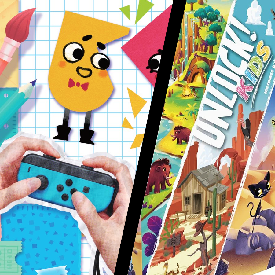 Snipperclips et Unlock kids