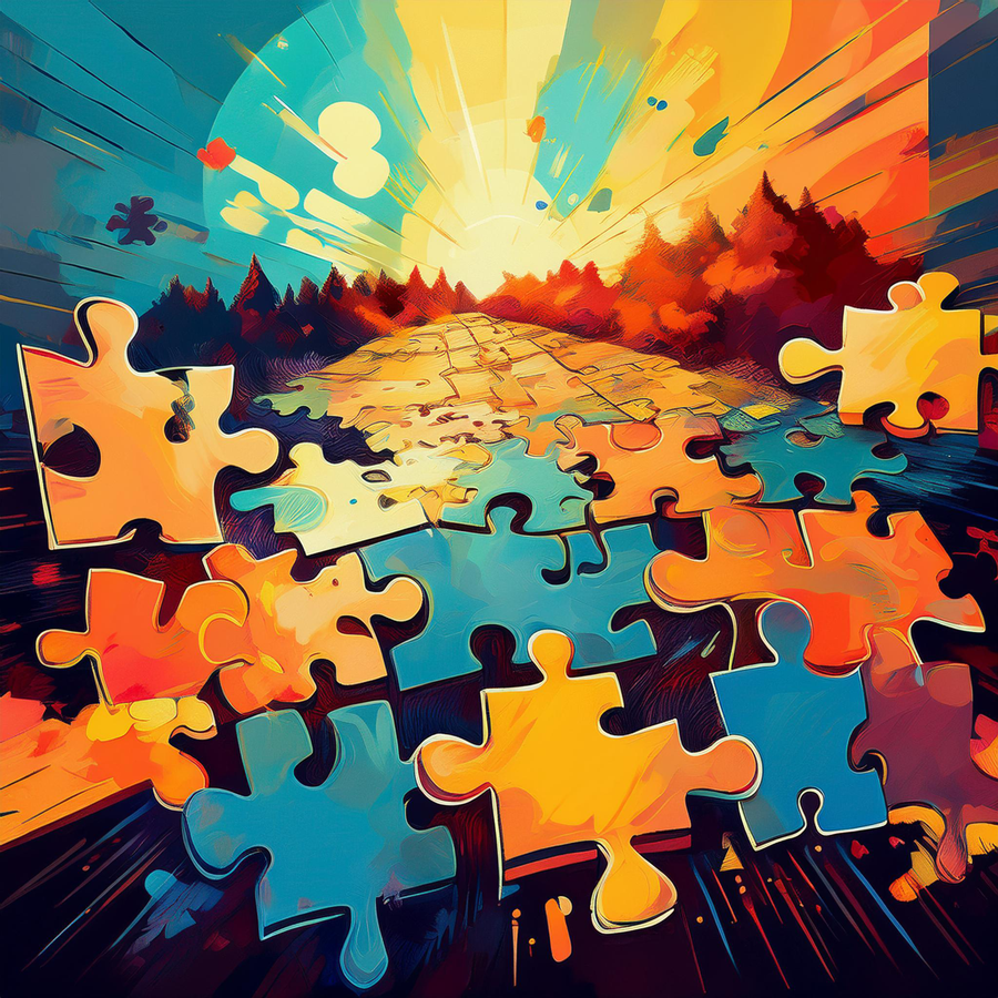 Pièces de puzzle 