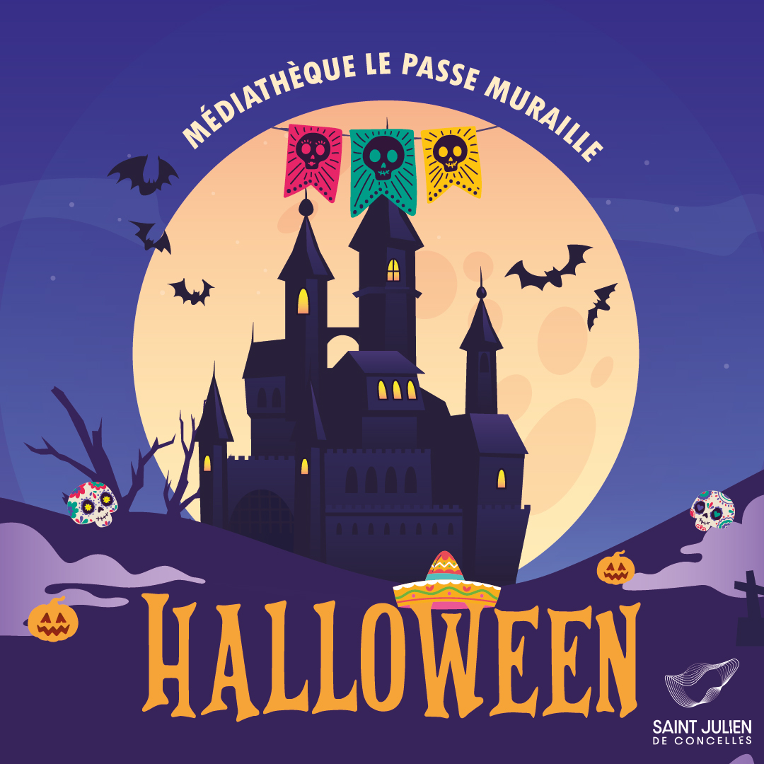 Chateau hanté pour Halloween Fiesta de los muertos