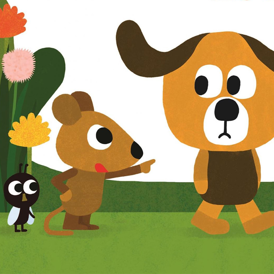 Pas caca Toutou là d'Edouard Manceau