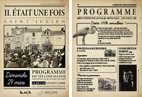 Programme Il était une fois Saint-Julien