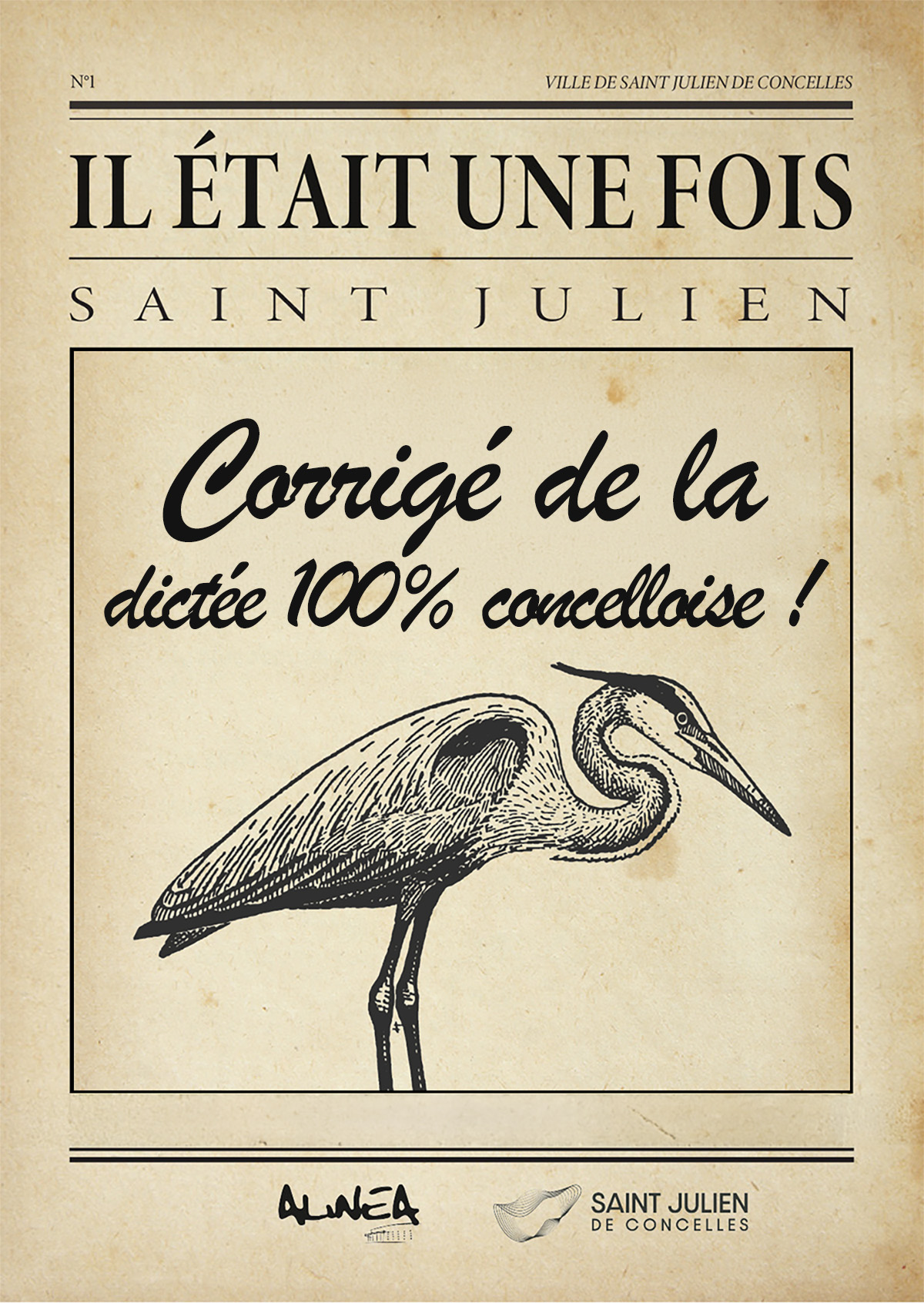 Corrigé dictée concelloise 2026