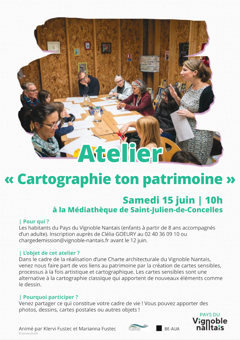 Atelier Cartographie ton patrimoine