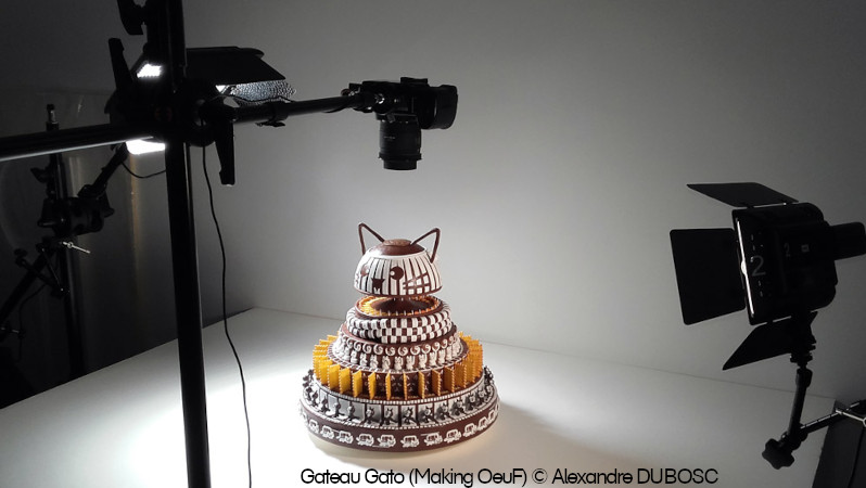 Making OeuF Gateau Gato Alexandre Dubosc