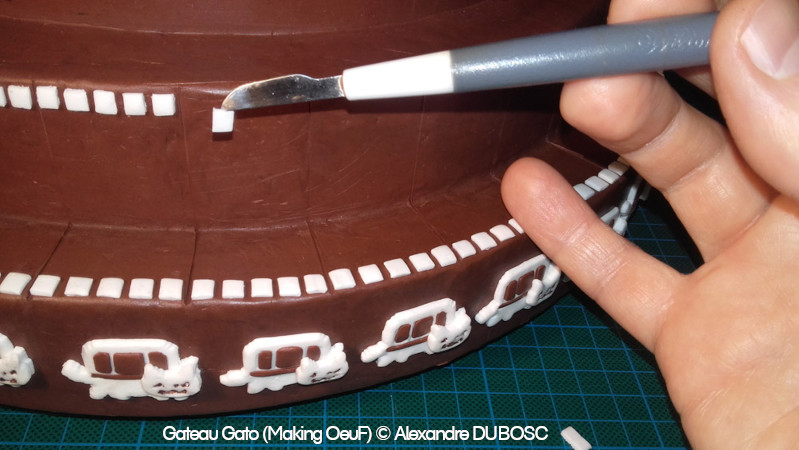 Making OeuF Gateau Gato Alexandre Dubosc