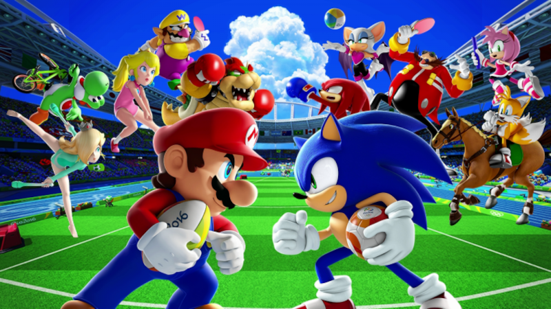 Mario & Sonic aux JO 2020 rugby à 7