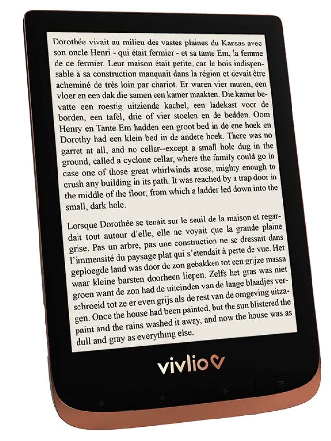Liseuse Vivlio Touch HD plus