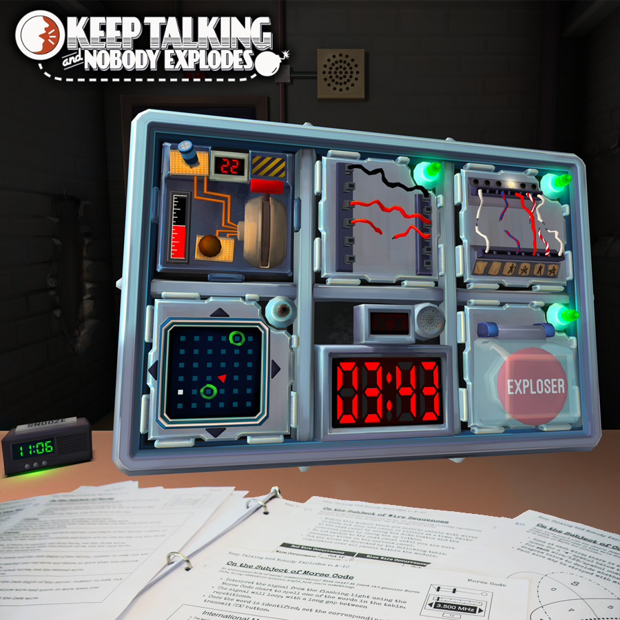 Keep talking and nobody explodes Bombe