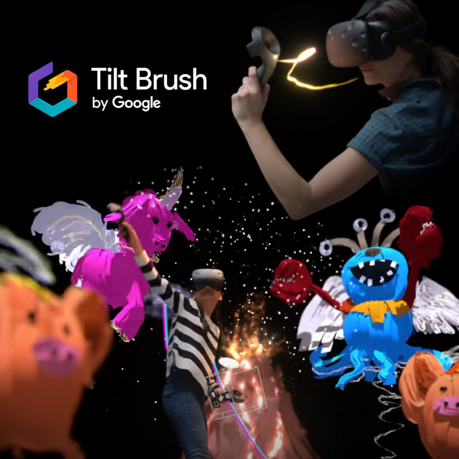 Tilt brush VR